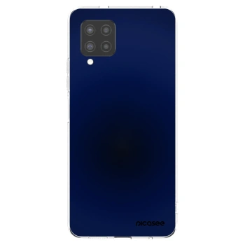 Picasee silikonový průhledný obal pro Samsung Galaxy A42 A426B - Deep Ocean