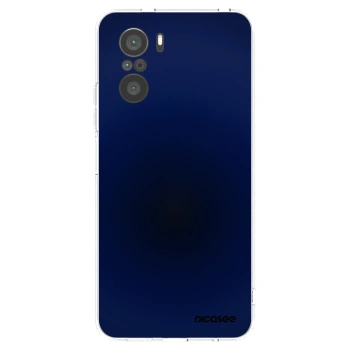 Picasee silikonový průhledný obal pro Xiaomi Poco F3 - Deep Ocean