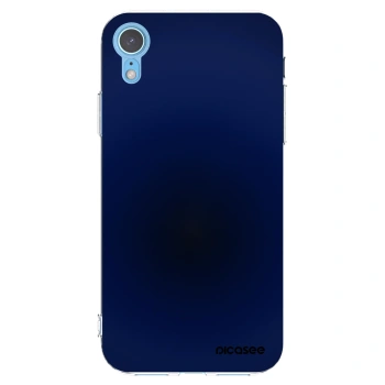 Picasee silikonový průhledný obal pro Apple iPhone XR - Deep Ocean