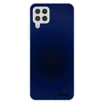 Picasee silikonový průhledný obal pro Samsung Galaxy A22 A225F 4G - Deep Ocean