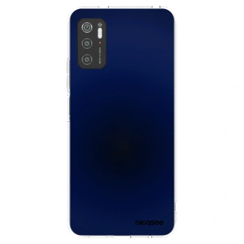 Picasee silikonový průhledný obal pro Xiaomi Poco M3 Pro 5G - Deep Ocean