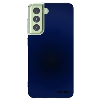Picasee silikonový průhledný obal pro Samsung Galaxy S21 FE 5G - Deep Ocean