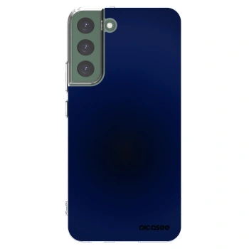 Picasee silikonový průhledný obal pro Samsung Galaxy S22+ 5G - Deep Ocean