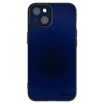 Picasee silikonový černý obal pro Apple iPhone 14 - Deep Ocean