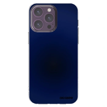Picasee silikonový průhledný obal pro Apple iPhone 14 Pro Max - Deep Ocean