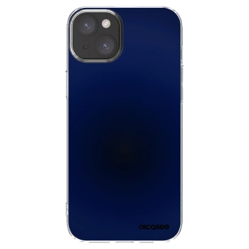 Picasee silikonový průhledný obal pro Apple iPhone 15 Plus - Deep Ocean