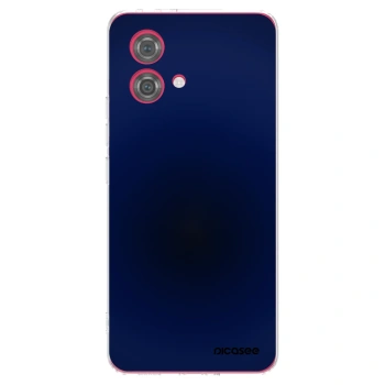 Picasee silikonový průhledný obal pro Motorola Moto G84 5G - Deep Ocean