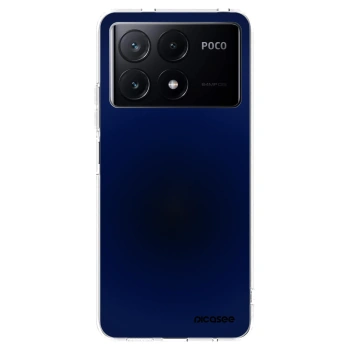 Picasee silikonový průhledný obal pro Xiaomi Poco X6 Pro - Deep Ocean