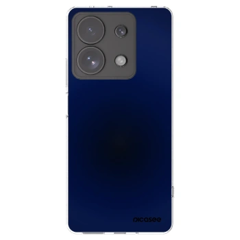 Picasee silikonový průhledný obal pro Xiaomi Redmi Note 13 Pro 4G - Deep Ocean
