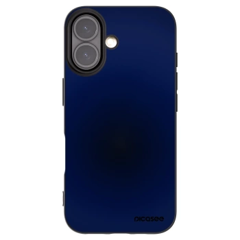 Picasee silikonový černý obal pro Apple iPhone 16 - Deep Ocean