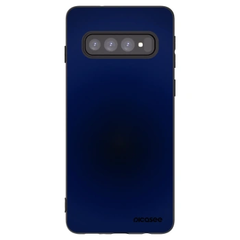 Picasee silikonový černý obal pro Samsung Galaxy S10 G973 - Deep Ocean