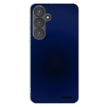 Picasee silikonový průhledný obal pro Samsung Galaxy S24 FE S721B - Deep Ocean