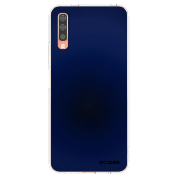 Picasee silikonový průhledný obal pro Samsung Galaxy A70 A705F - Deep Ocean