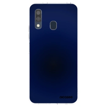 Picasee silikonový průhledný obal pro Samsung Galaxy A40 A405F - Deep Ocean