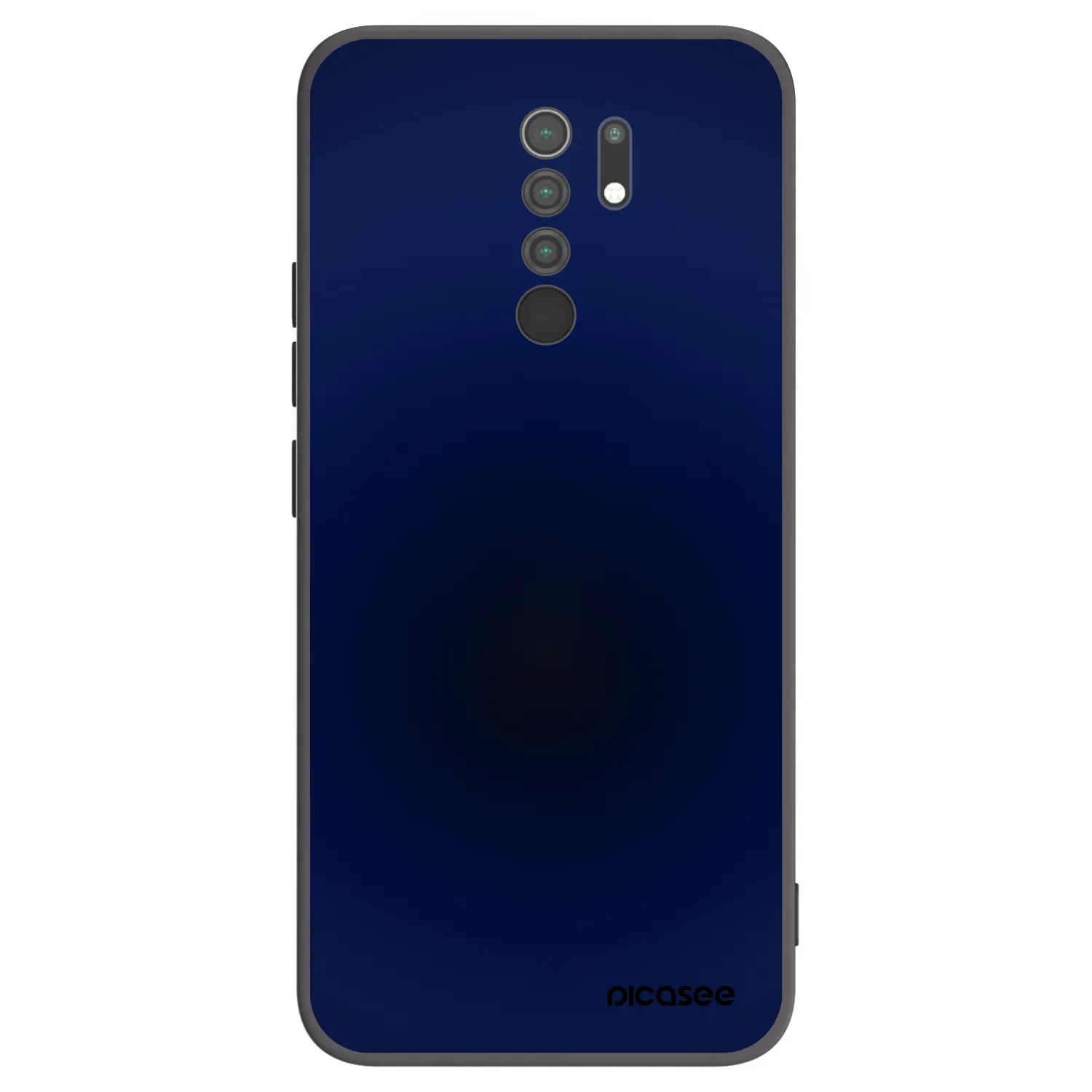 Picasee silikonový černý obal pro Xiaomi Redmi 9 - Deep Ocean