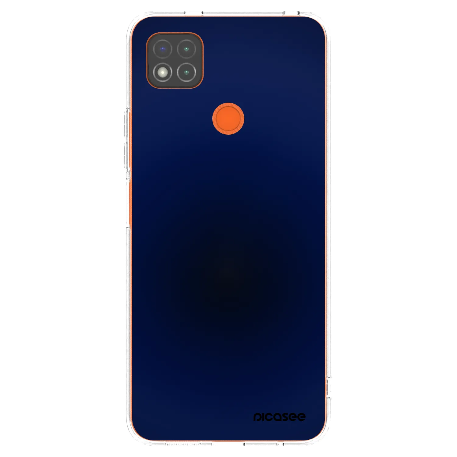 Picasee silikonový průhledný obal pro Xiaomi Redmi 9C - Deep Ocean