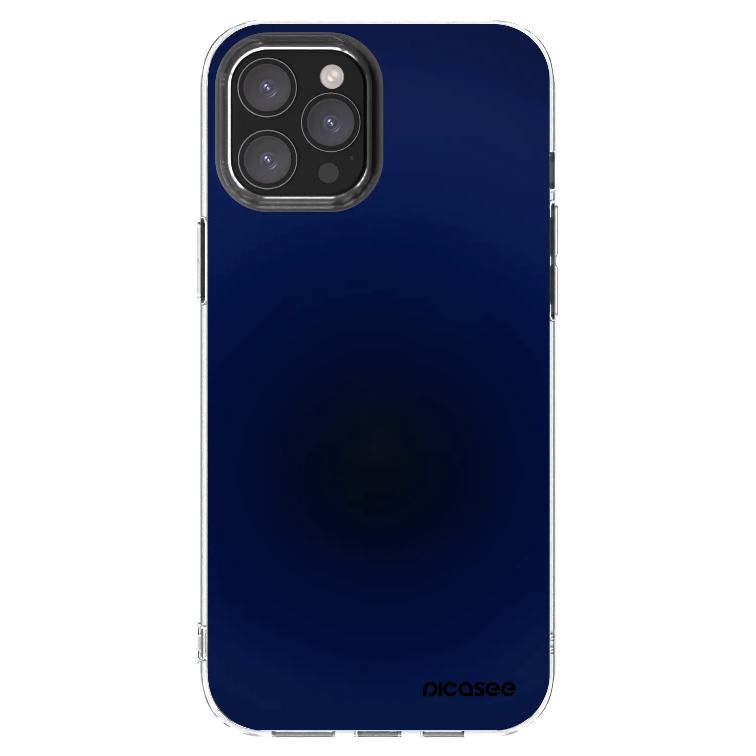 Picasee silikonový průhledný obal pro Apple iPhone 12 Pro Max - Deep Ocean