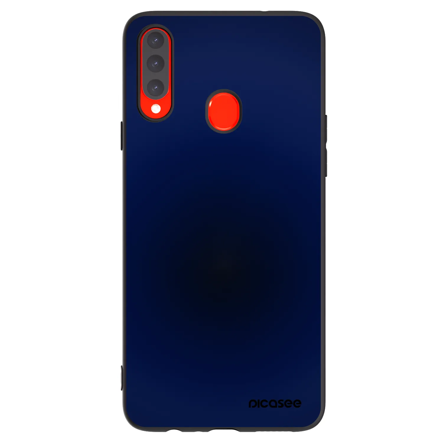 Picasee silikonový černý obal pro Samsung Galaxy A20s - Deep Ocean
