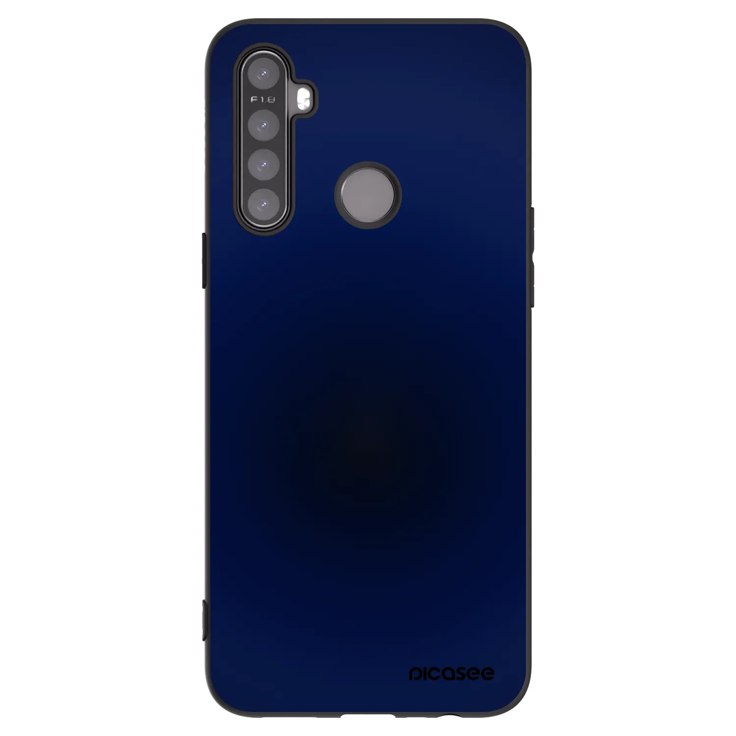Picasee silikonový černý obal pro Realme 5 - Deep Ocean