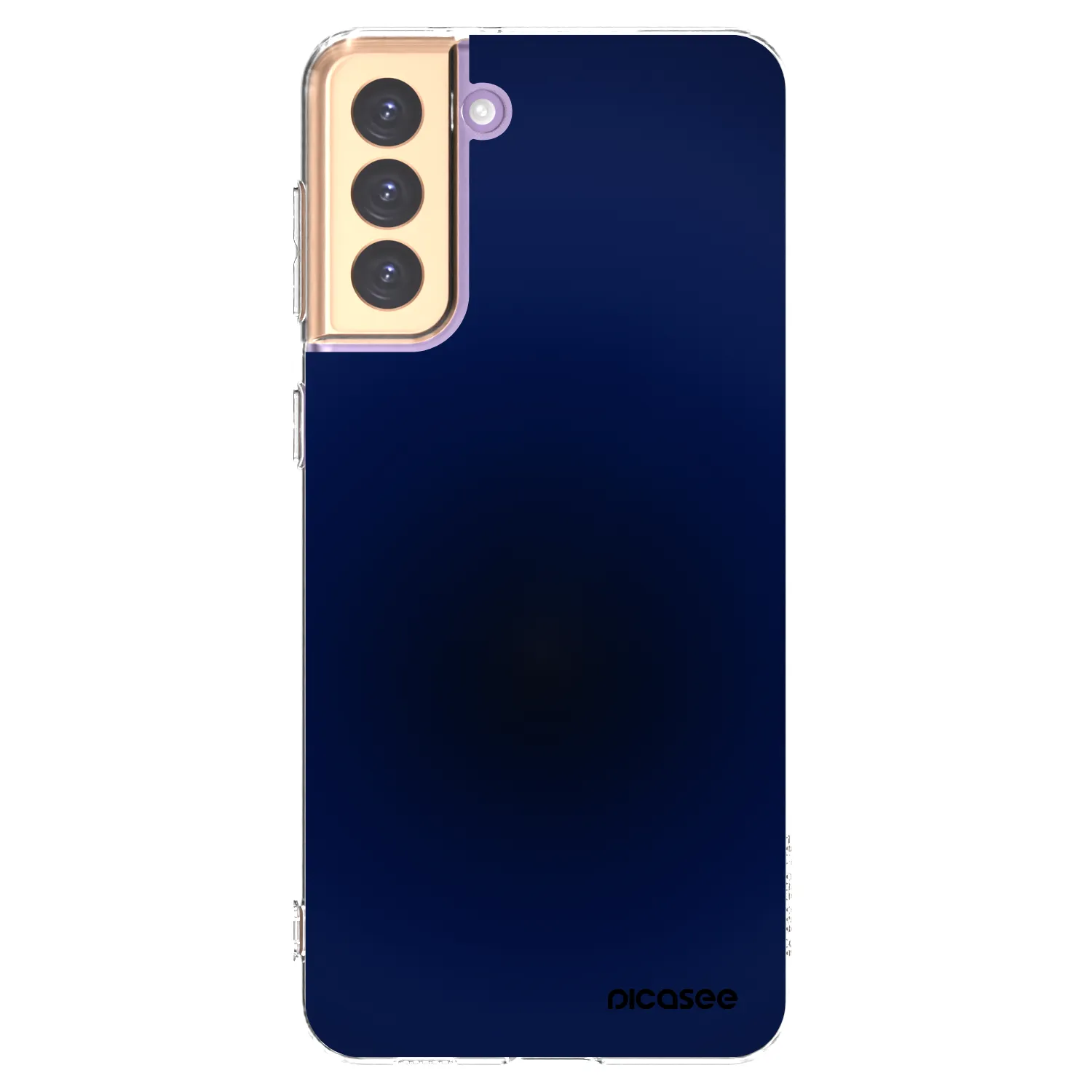 Picasee silikonový průhledný obal pro Samsung Galaxy S21+ 5G G996F - Deep Ocean