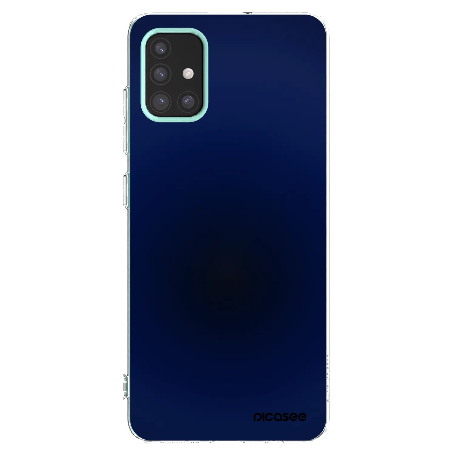 Picasee silikonový průhledný obal pro Samsung Galaxy M31s - Deep Ocean