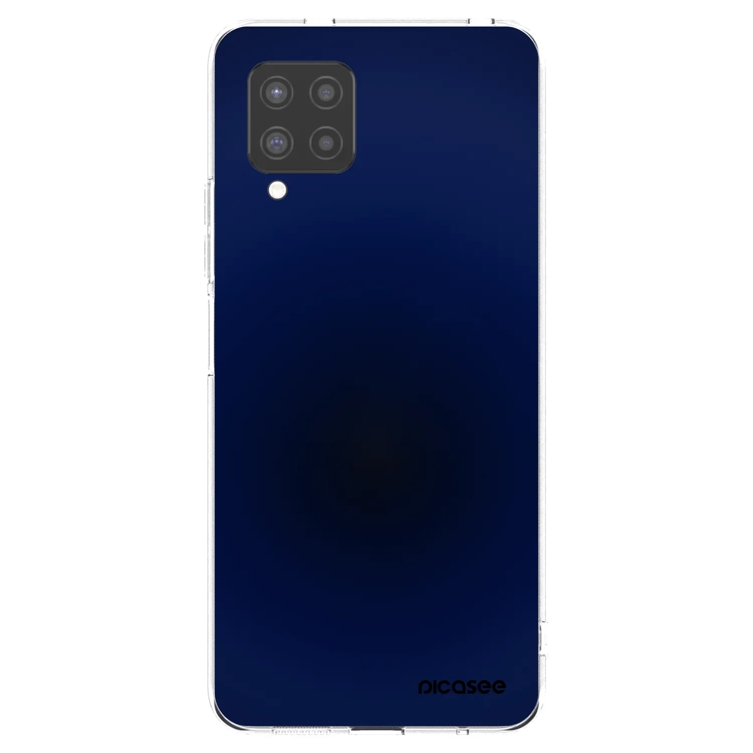Picasee silikonový průhledný obal pro Samsung Galaxy A42 A426B - Deep Ocean