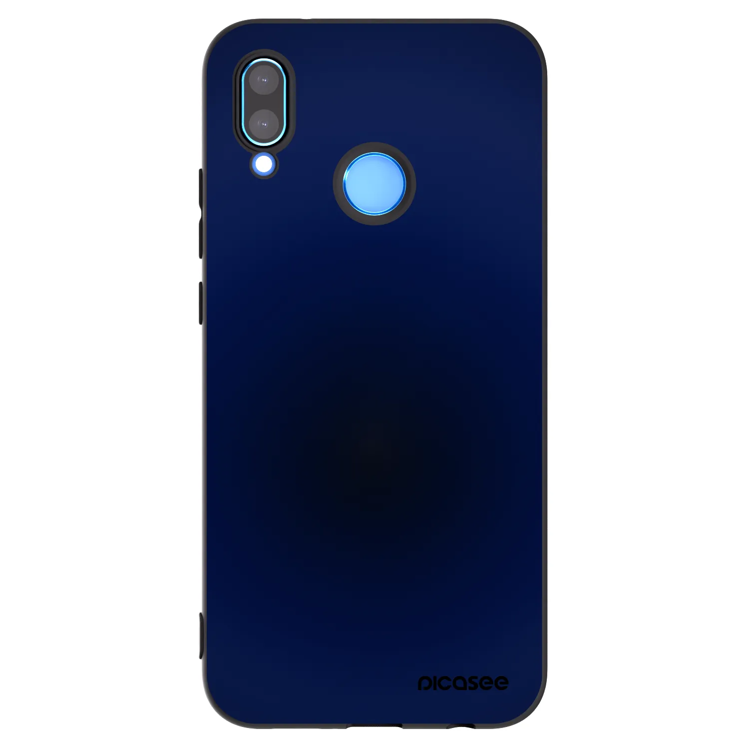Picasee silikonový černý obal pro Huawei Mate 40 Pro - Deep Ocean