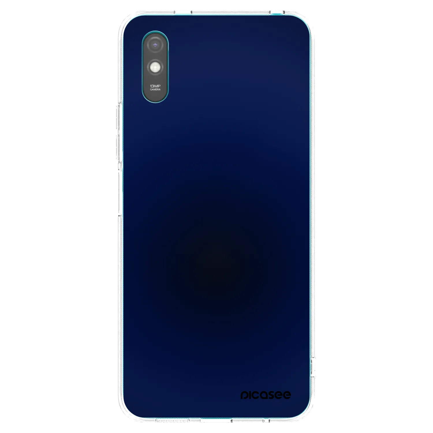 Picasee silikonový průhledný obal pro Xiaomi Redmi 9AT - Deep Ocean