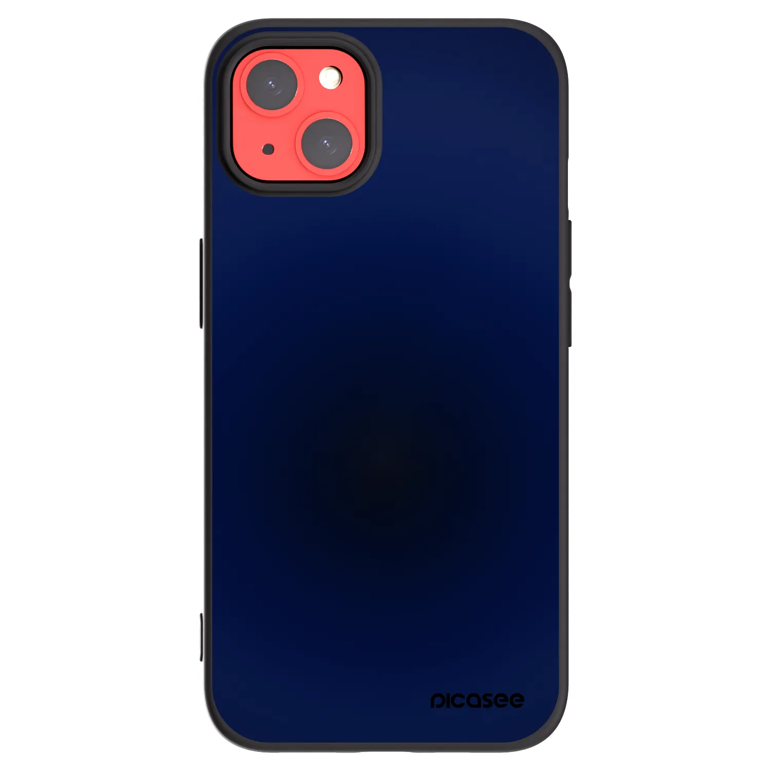 Picasee silikonový černý obal pro Apple iPhone 13 - Deep Ocean