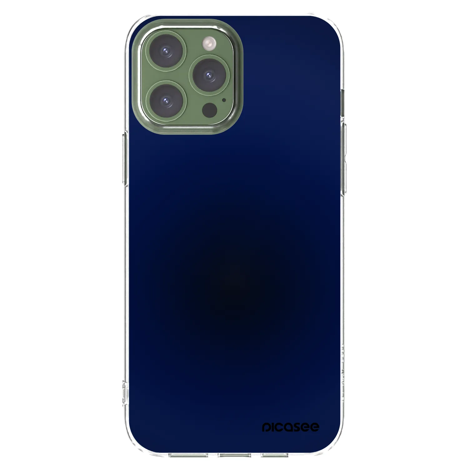 Picasee silikonový průhledný obal pro Apple iPhone 13 Pro Max - Deep Ocean