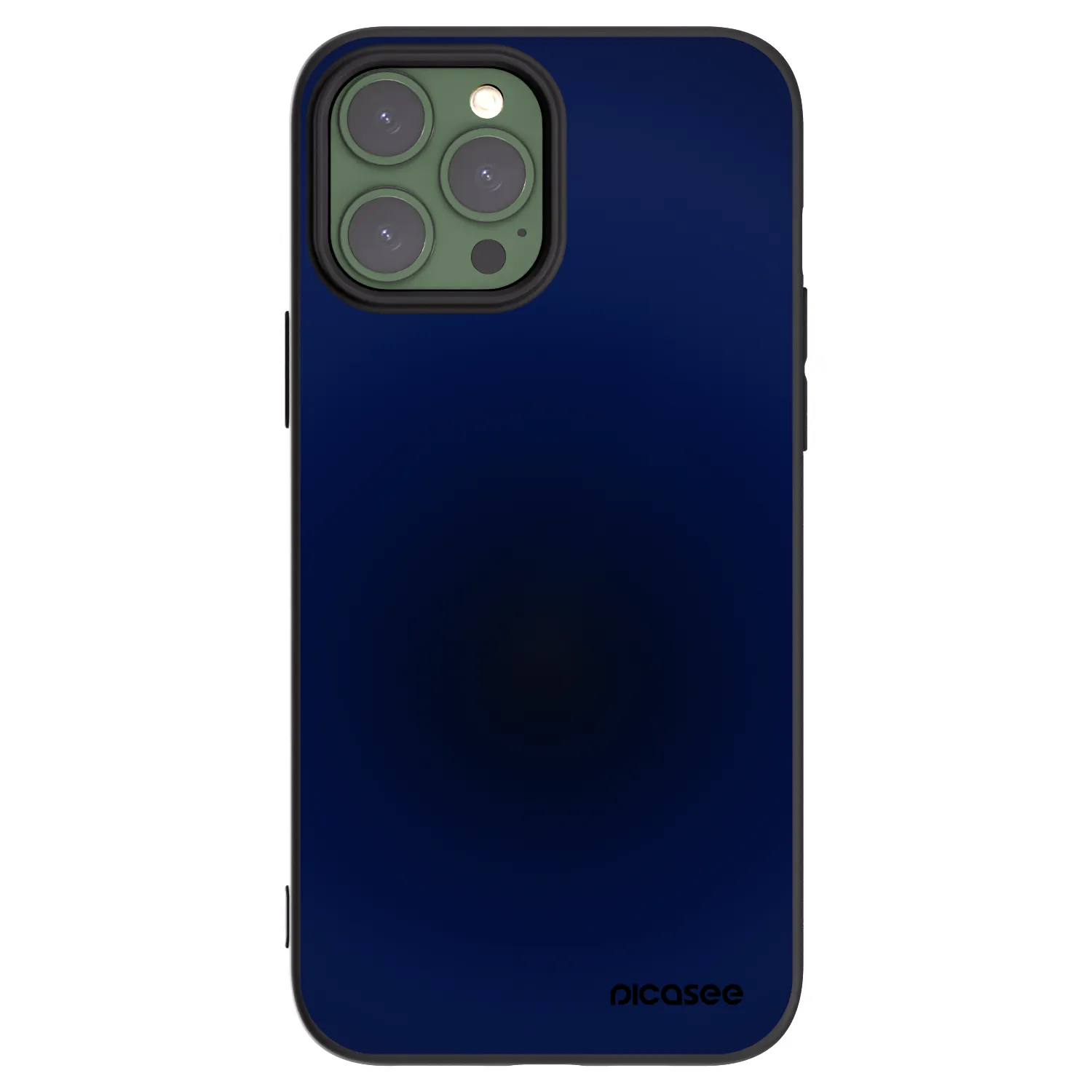 Picasee silikonový černý obal pro Apple iPhone 13 Pro Max - Deep Ocean