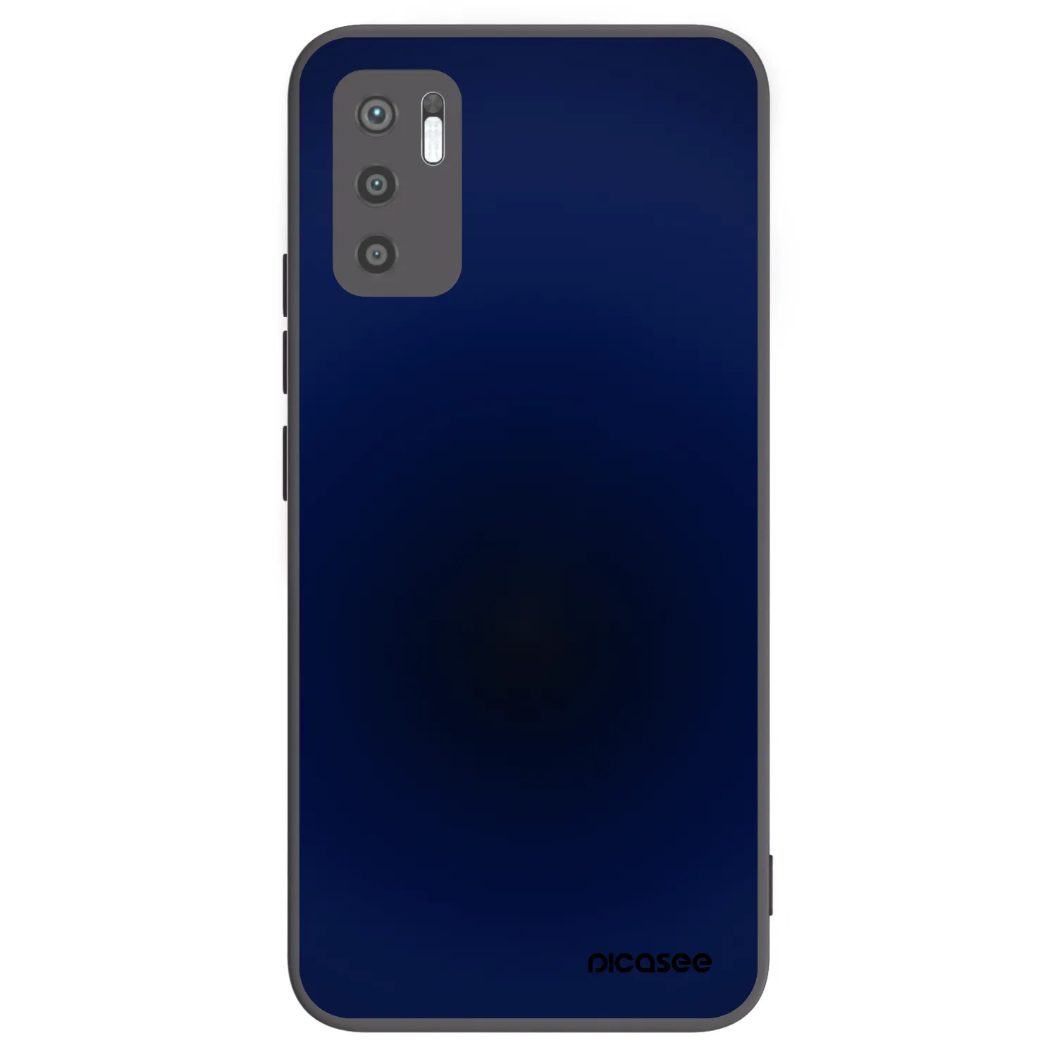 Picasee silikonový černý obal pro Xiaomi Redmi Note 10 5G - Deep Ocean