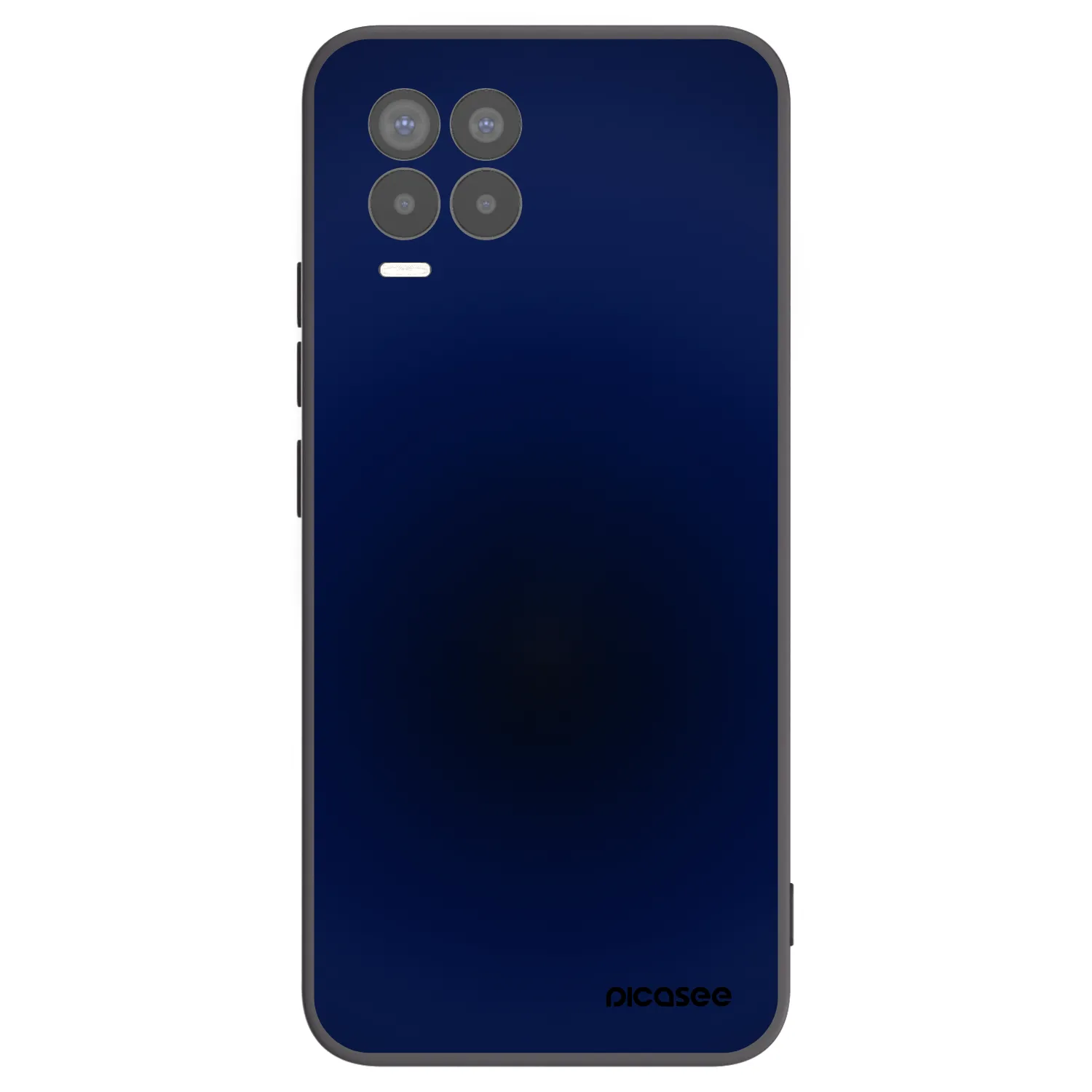 Picasee silikonový černý obal pro Realme 8 Pro - Deep Ocean