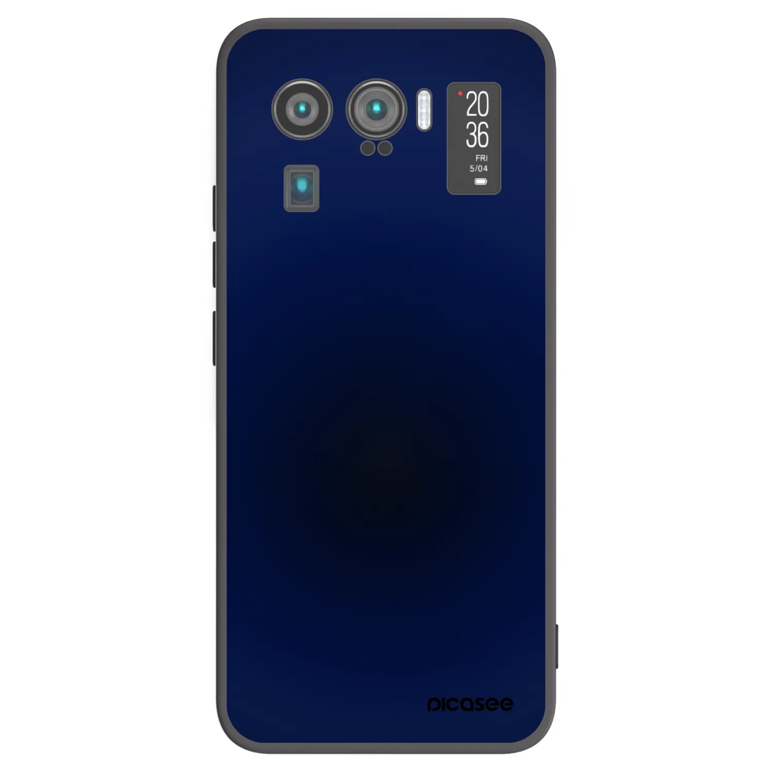 Picasee silikonový černý obal pro Xiaomi Mi 11 Ultra - Deep Ocean