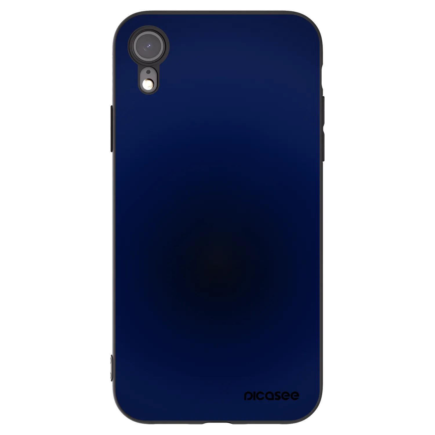 Picasee silikonový černý obal pro Apple iPhone XR - Deep Ocean
