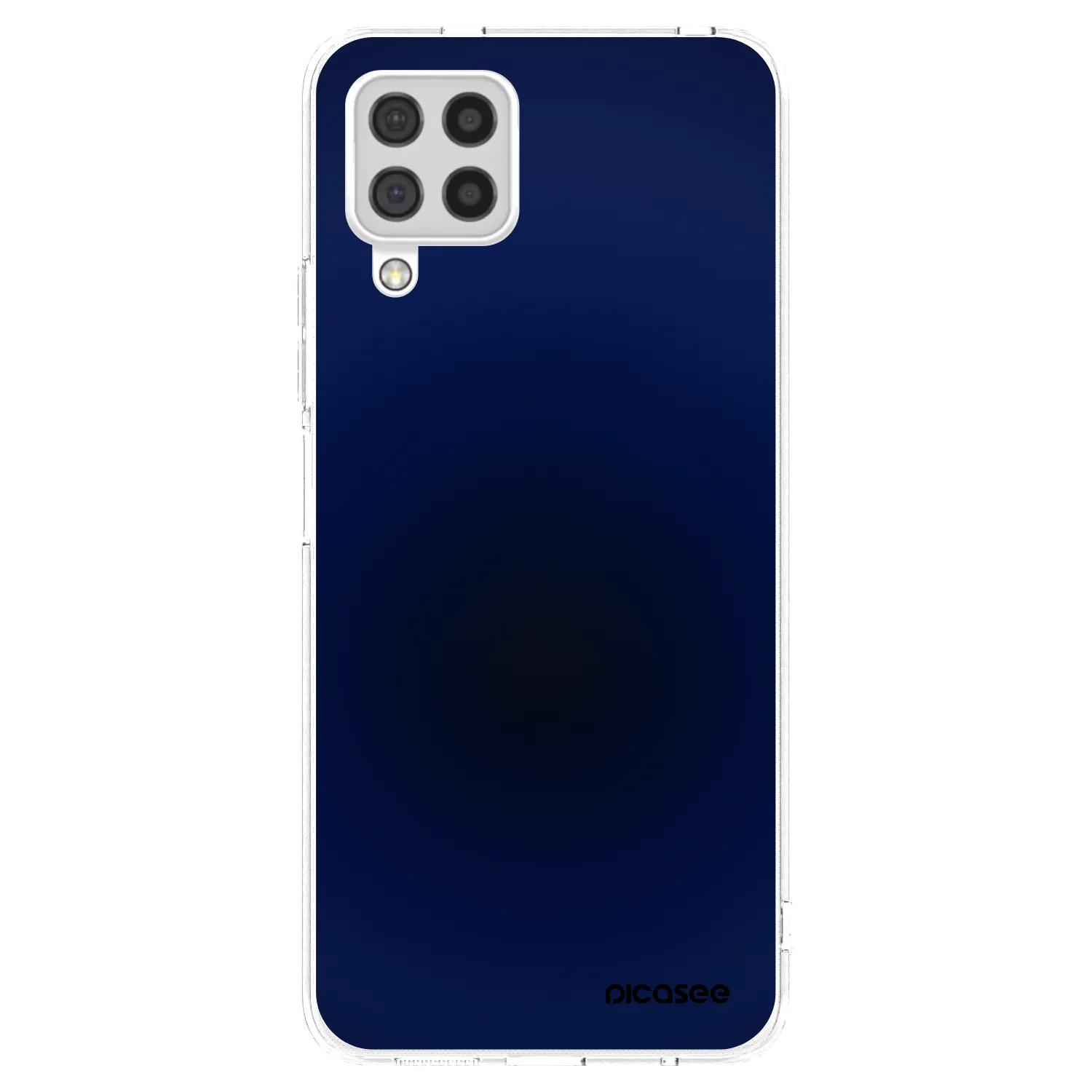 Picasee silikonový průhledný obal pro Samsung Galaxy A22 A225F 4G - Deep Ocean