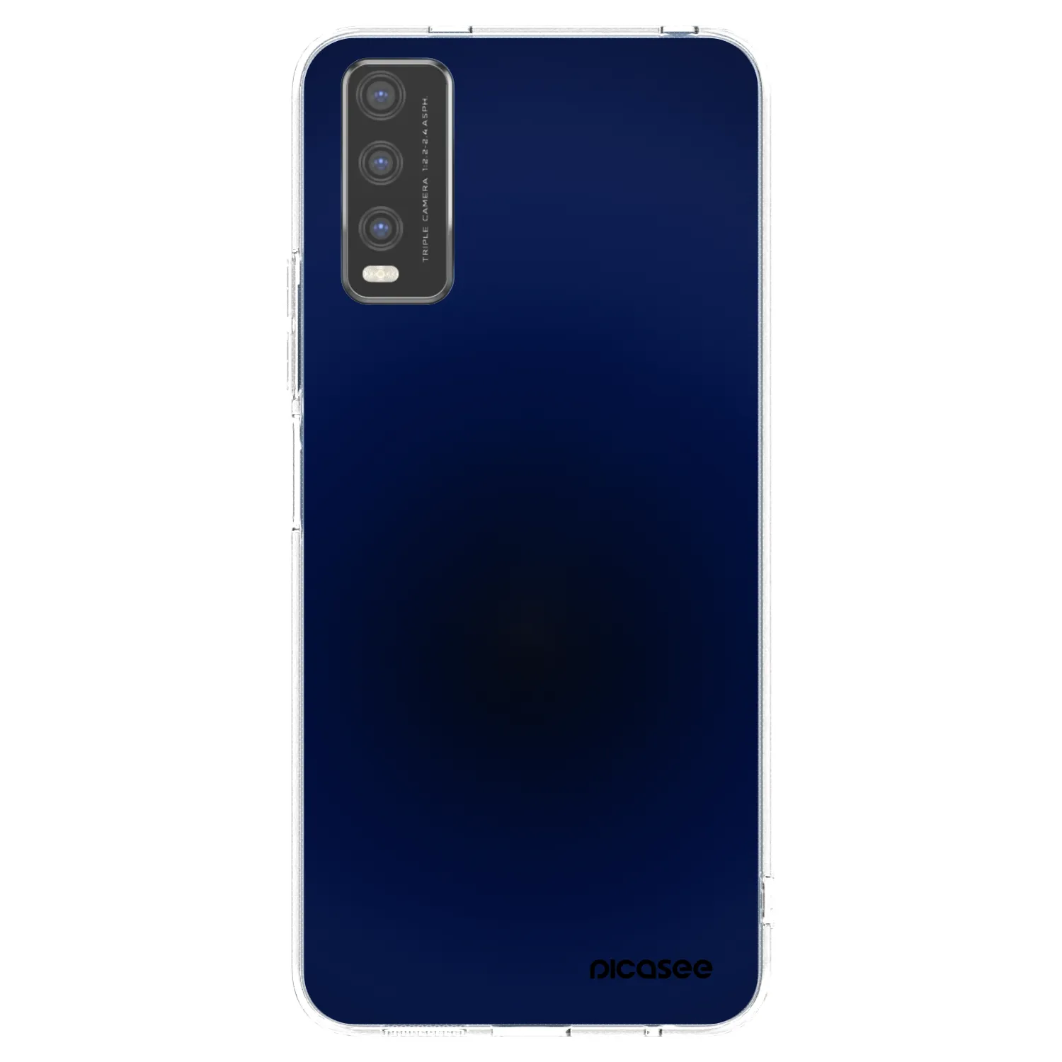 Picasee silikonový průhledný obal pro Vivo Y20s - Deep Ocean