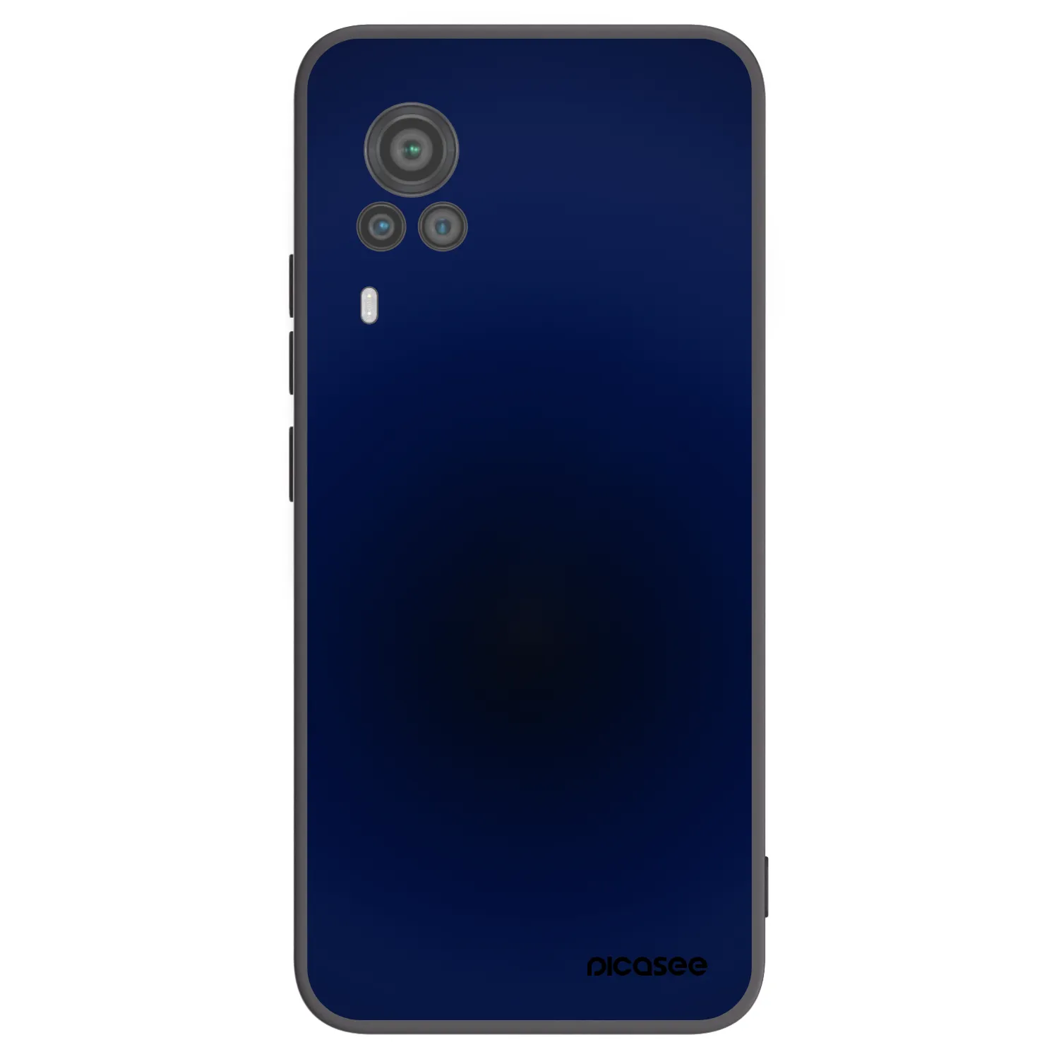 Picasee silikonový černý obal pro Vivo X60 Pro 5G - Deep Ocean