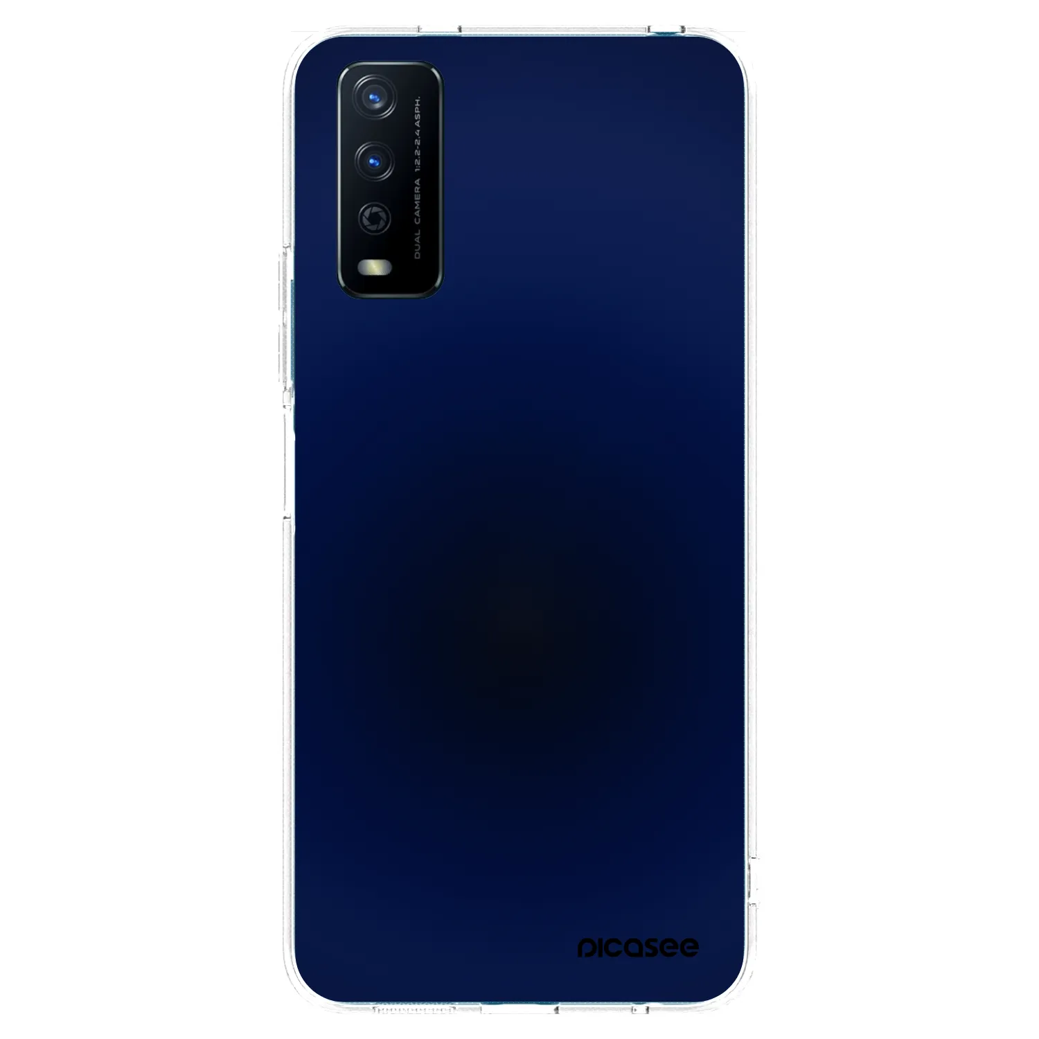 Picasee silikonový průhledný obal pro Vivo Y11s - Deep Ocean