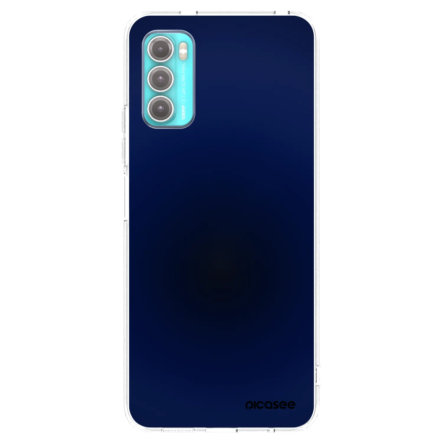 Picasee silikonový průhledný obal pro Motorola Moto G60 - Deep Ocean