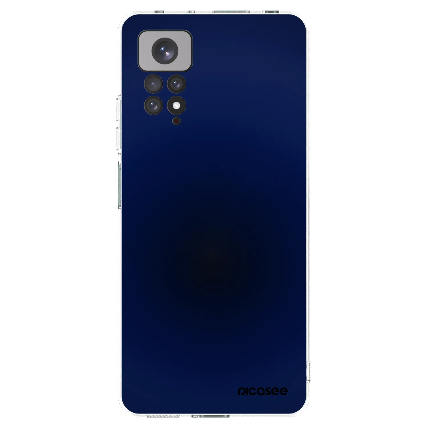 Picasee silikonový průhledný obal pro Xiaomi Redmi Note 11S 4G - Deep Ocean