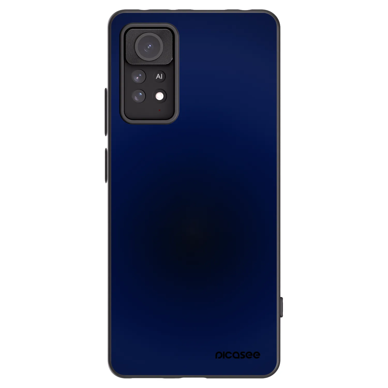 Picasee silikonový černý obal pro Xiaomi Redmi Note 11 Pro - Deep Ocean