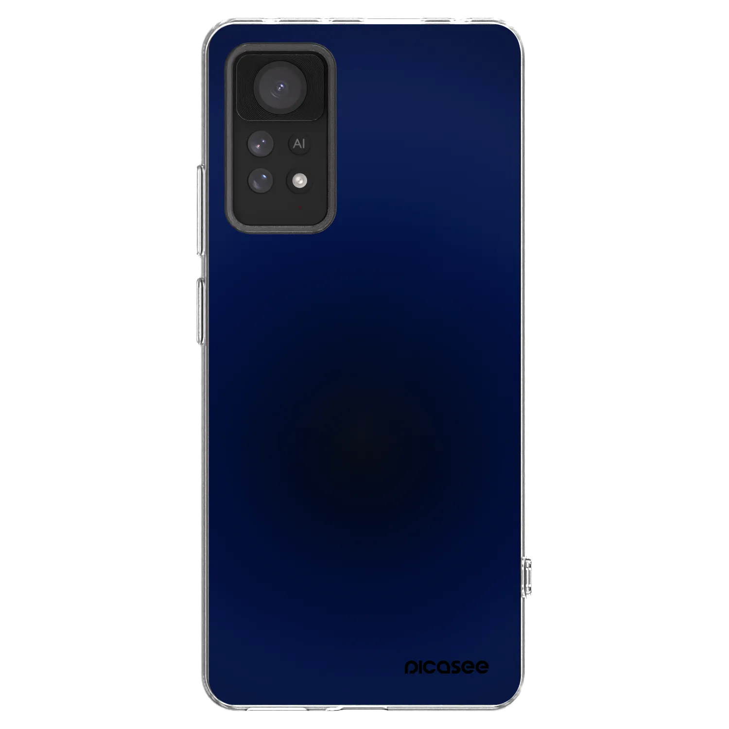 Picasee silikonový průhledný obal pro Xiaomi Redmi Note 11 Pro 5G - Deep Ocean