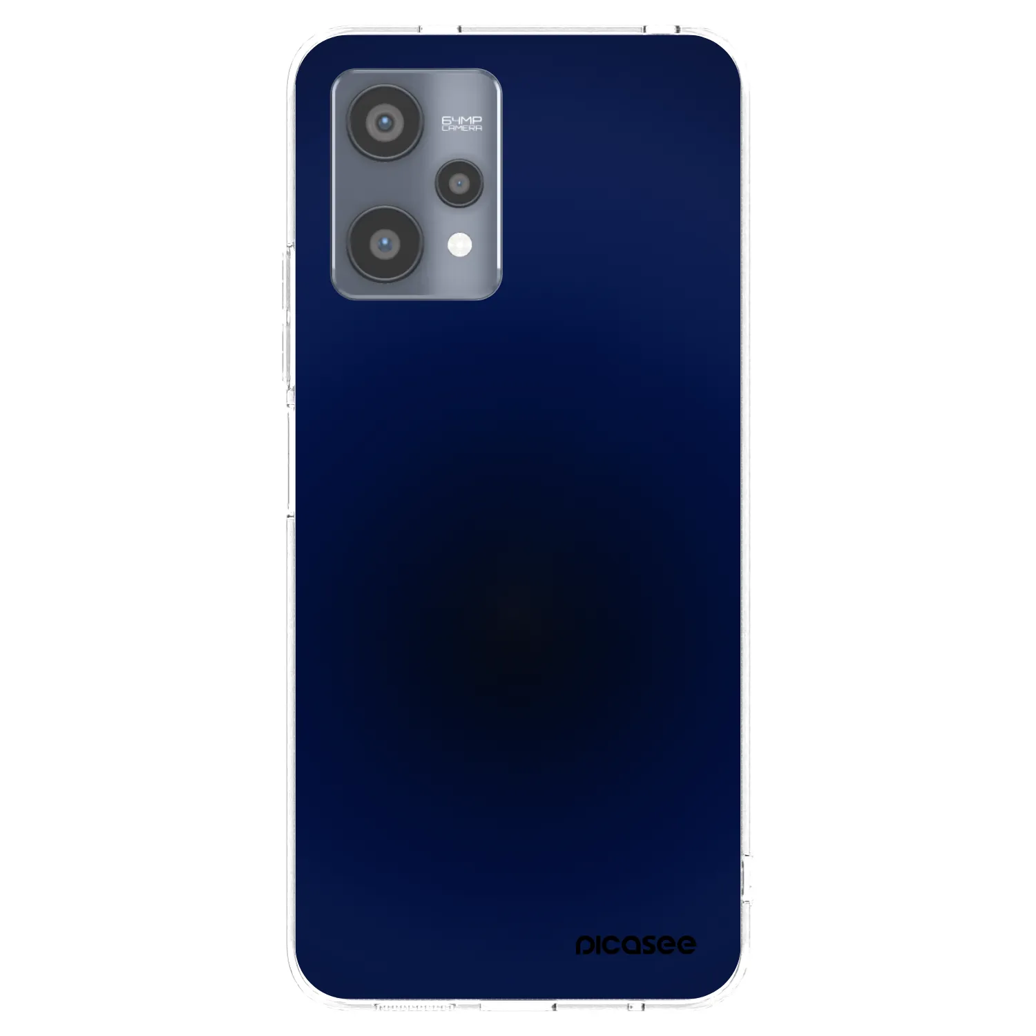 Picasee silikonový průhledný obal pro Realme 9 Pro 5G - Deep Ocean