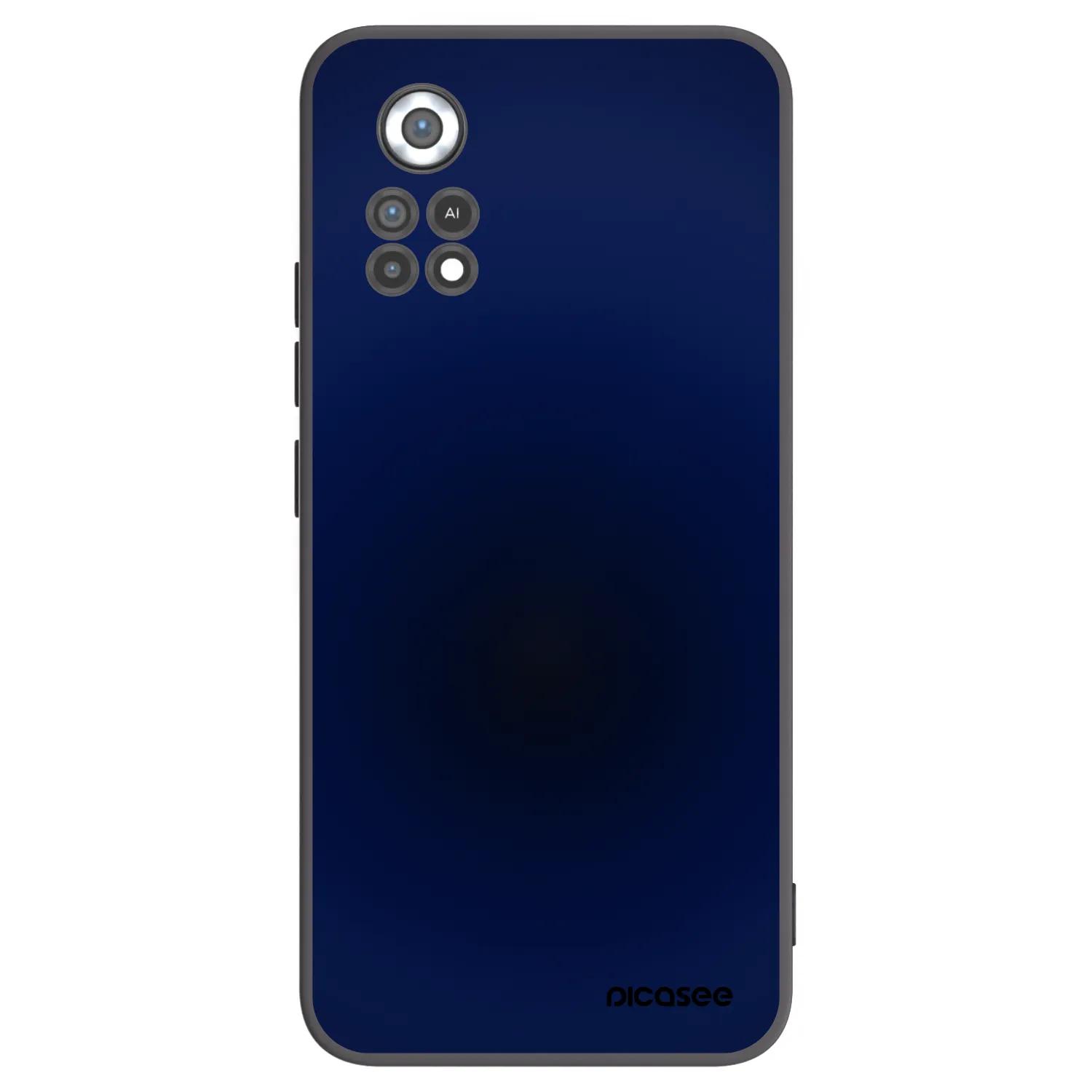 Picasee silikonový černý obal pro Xiaomi Poco X4 Pro 5G - Deep Ocean