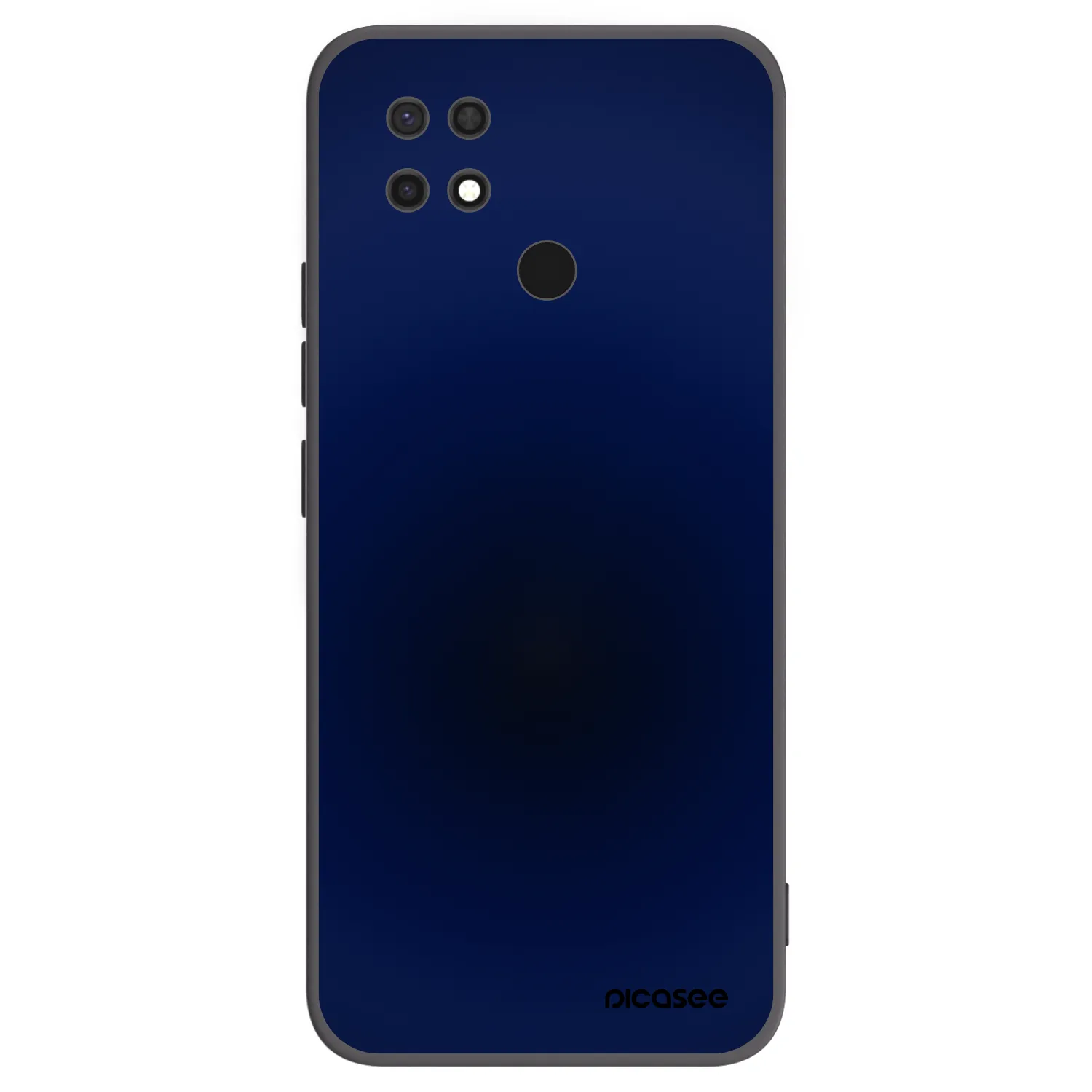 Picasee silikonový černý obal pro Xiaomi Redmi 10C - Deep Ocean
