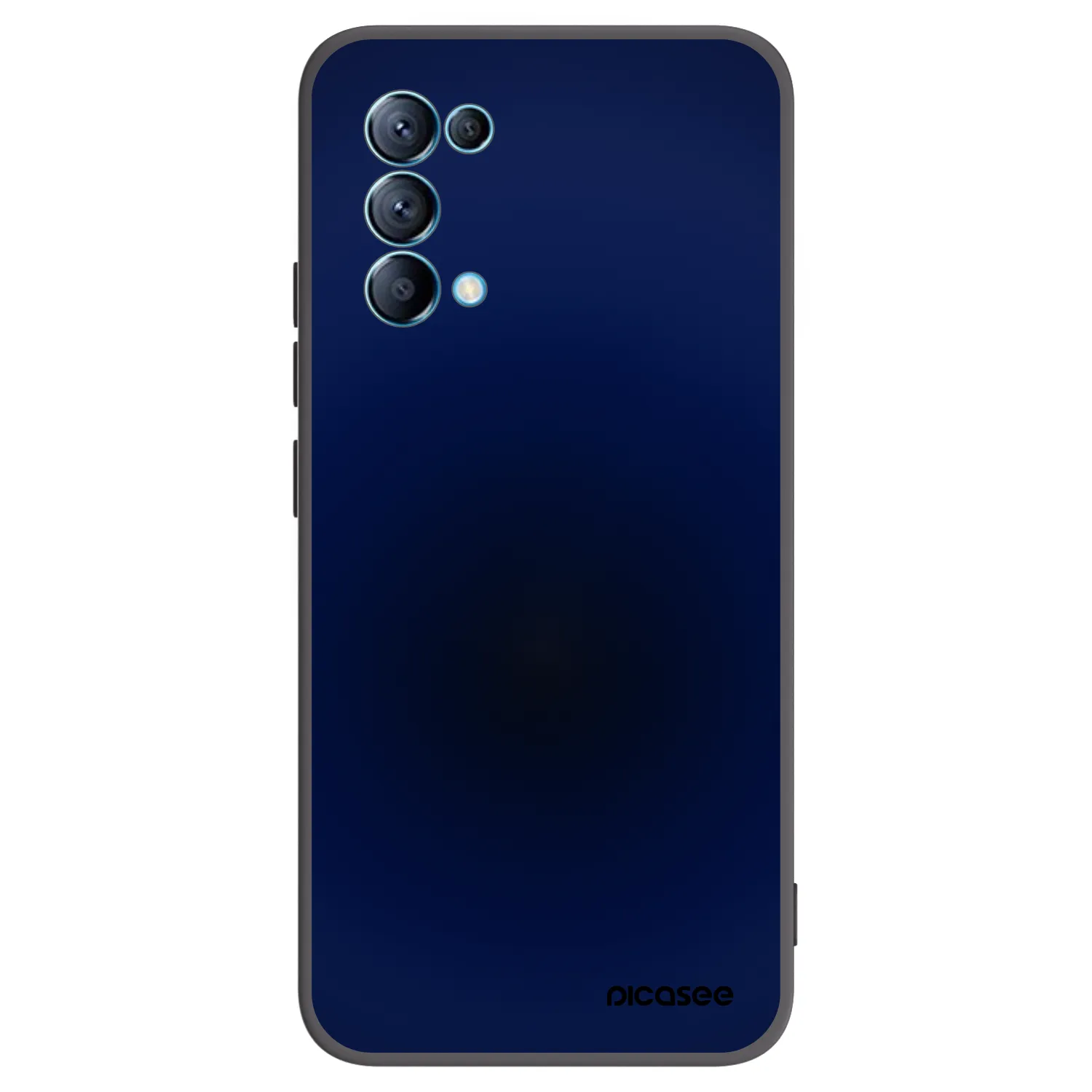 Picasee silikonový černý obal pro OPPO Reno 5 5G - Deep Ocean