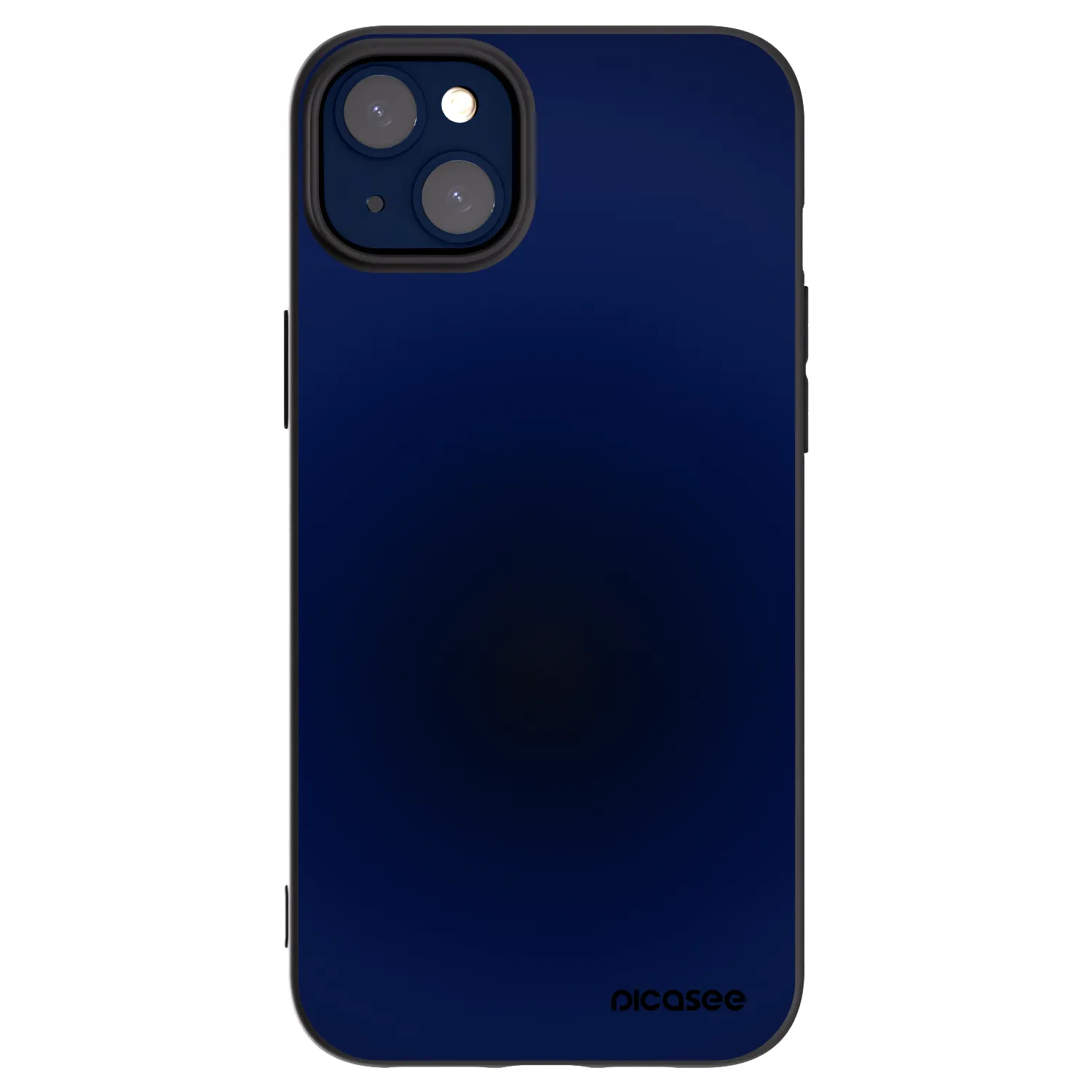 Picasee silikonový černý obal pro Apple iPhone 14 Plus - Deep Ocean