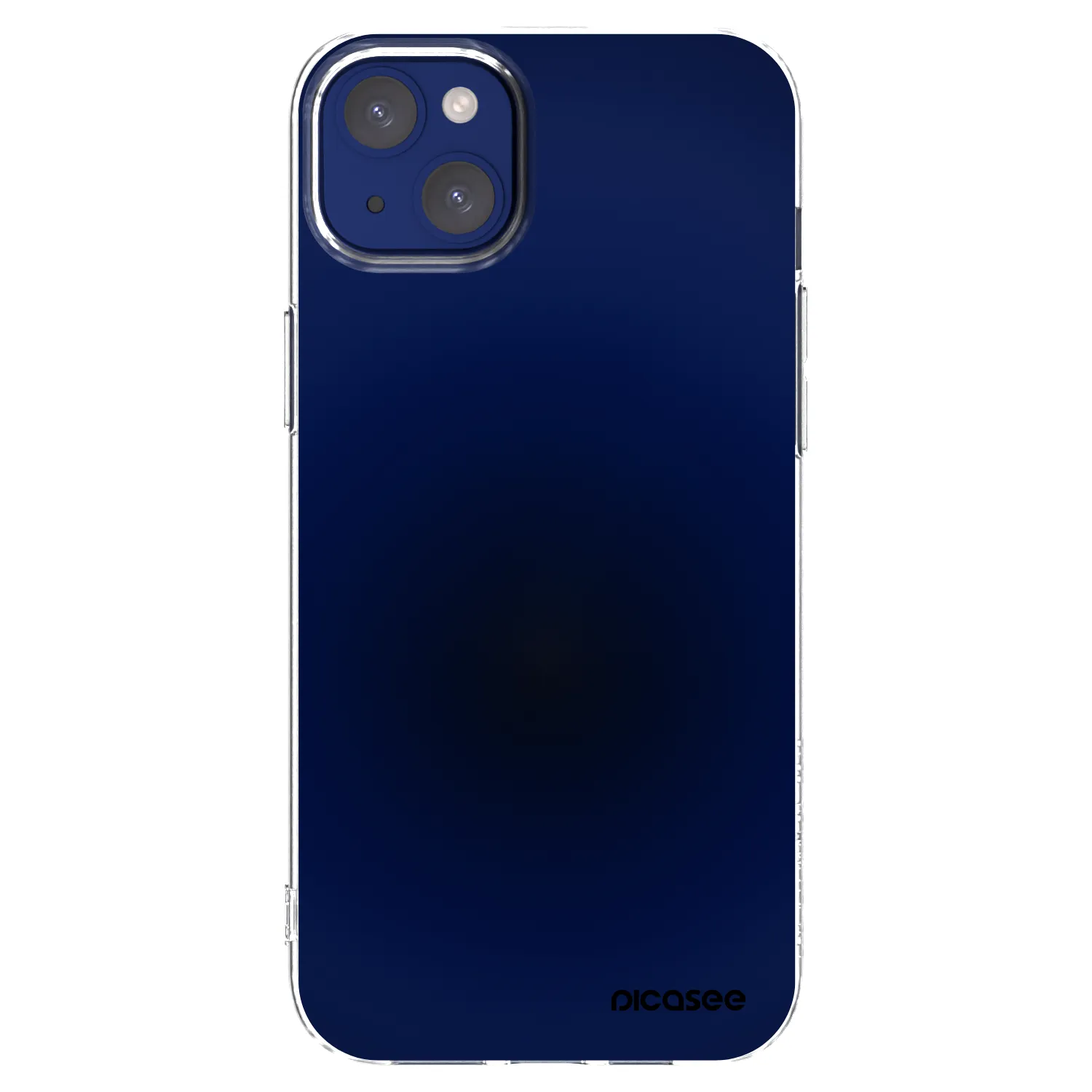 Picasee silikonový průhledný obal pro Apple iPhone 14 Plus - Deep Ocean