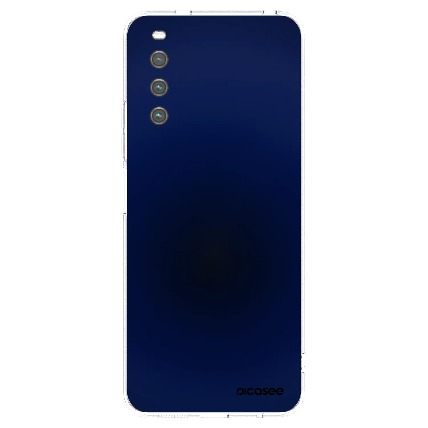 Picasee silikonový průhledný obal pro Sony Xperia 10 IV 5G - Deep Ocean
